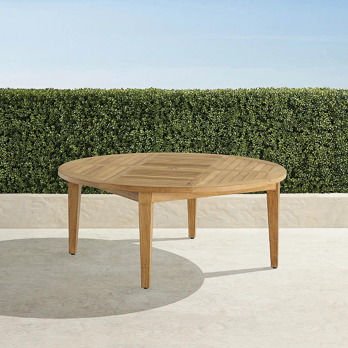 Classic Teak Tea Table in Natural Teak