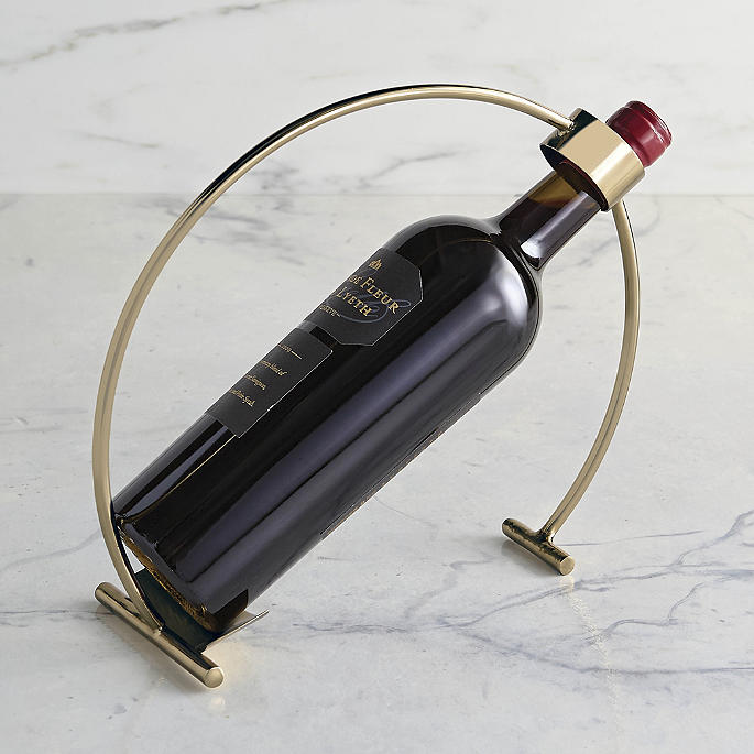 Contemporary Sphere Wine Bottle Holder
