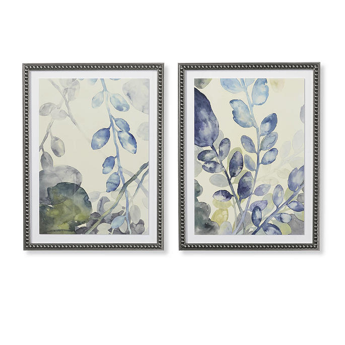 Dancing Leaves Diptych