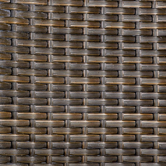 Flat Wicker Textured Bronze