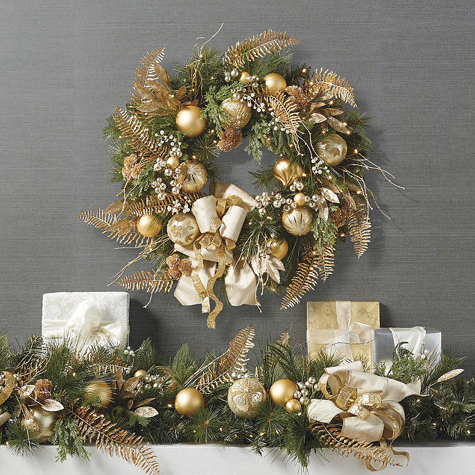 Gleam and Glisten Greenery Collection