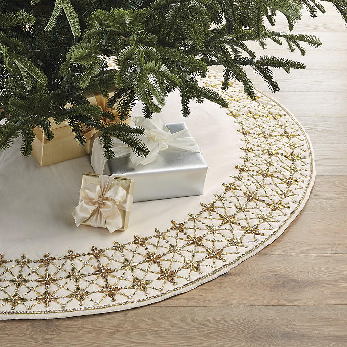 Gleam and Glisten Tree Skirt