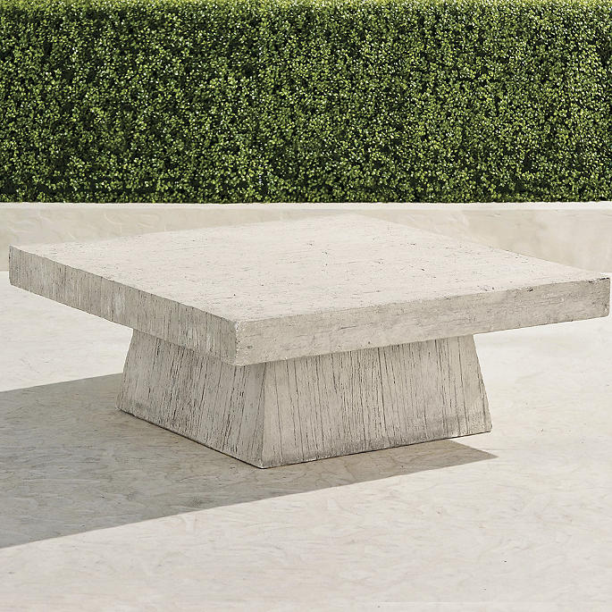 Haddon Faux Wood Coffee Table