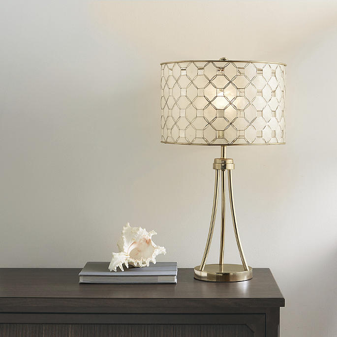 Roslin Capiz Table Lamp