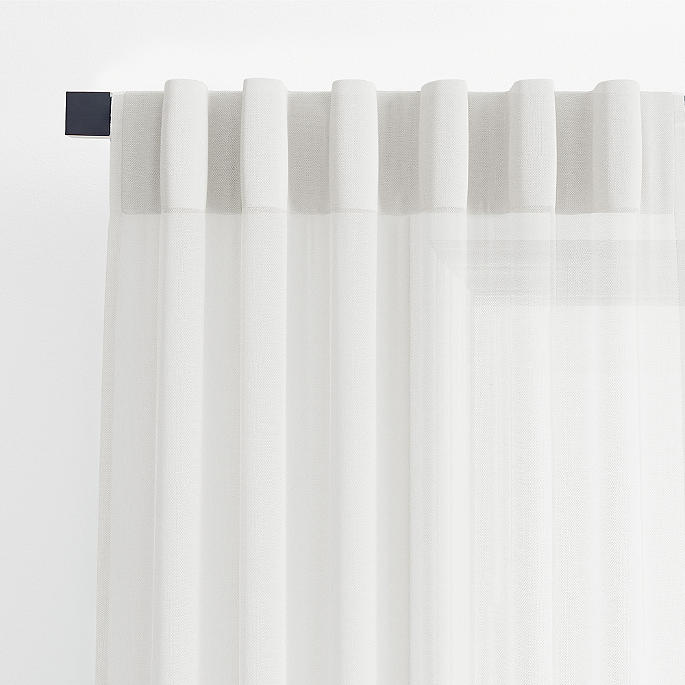 Sunbrella® Lenora Sheer Curtain Panel