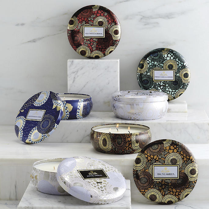 Voluspa 3-wick Tin Candle