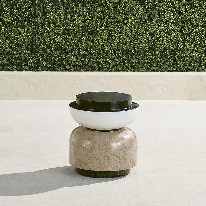 Wyatt Stone Accent Stool