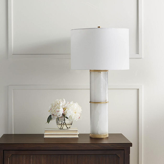Antioch Illuminating Alabaster Table Lamp