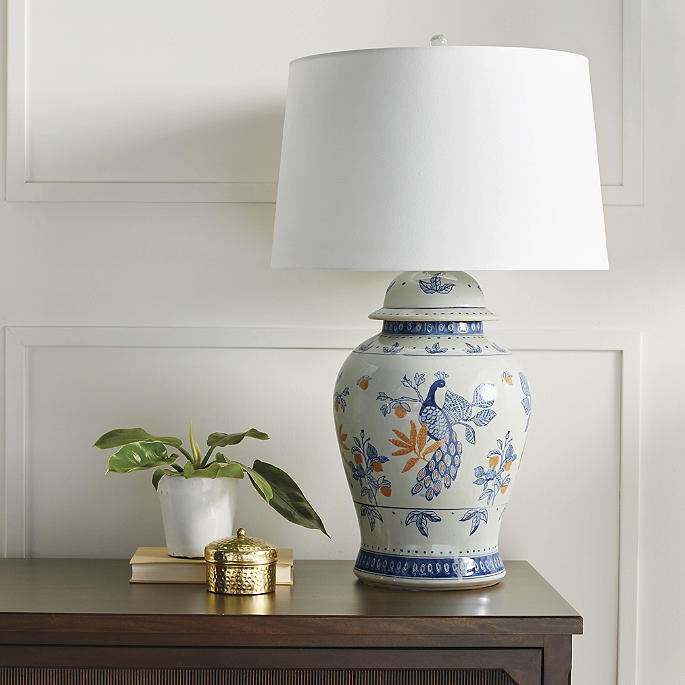 Azura Handpainted Table Lamp