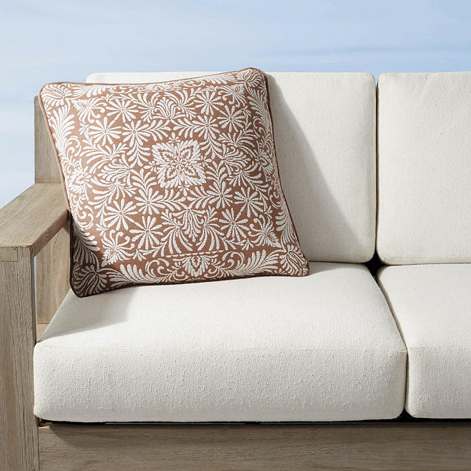 Corfu Tile Indoor/Outdoor Pillow