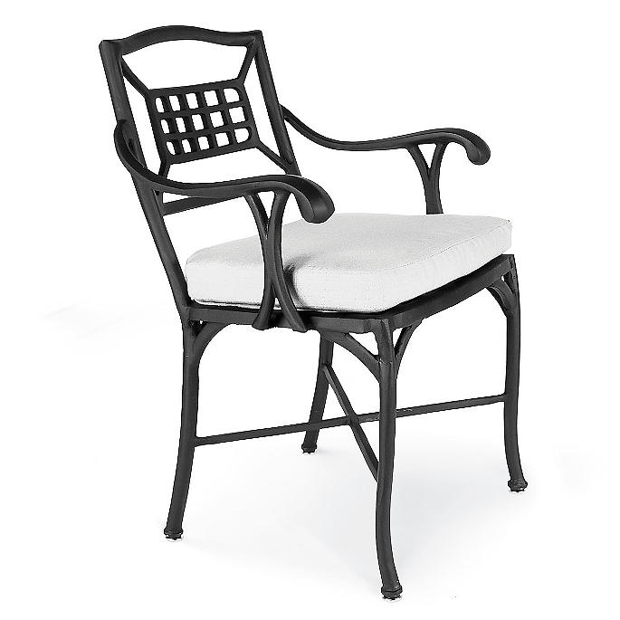 Catalina Aluminum Dining Arm Chair