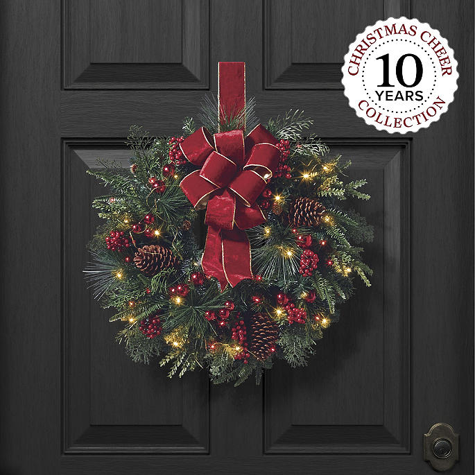 Christmas Cheer 10th Anniversary Wreath