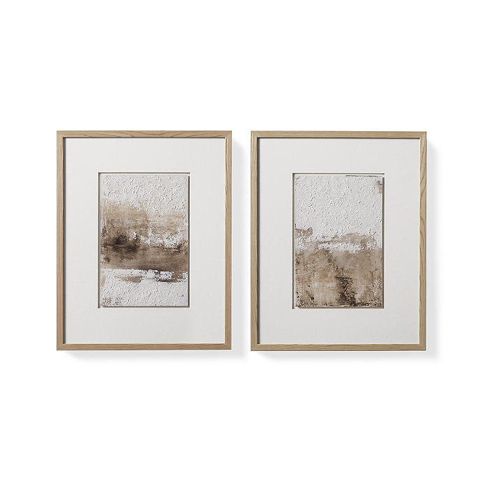 From the Ruins Sand Art Diptych