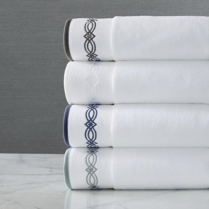 Frontgate Resort Collection™ Diamond Lattice Bath Towels