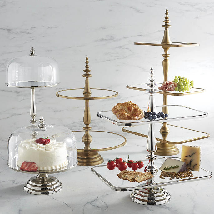 Amelie Servers & Cake Stands