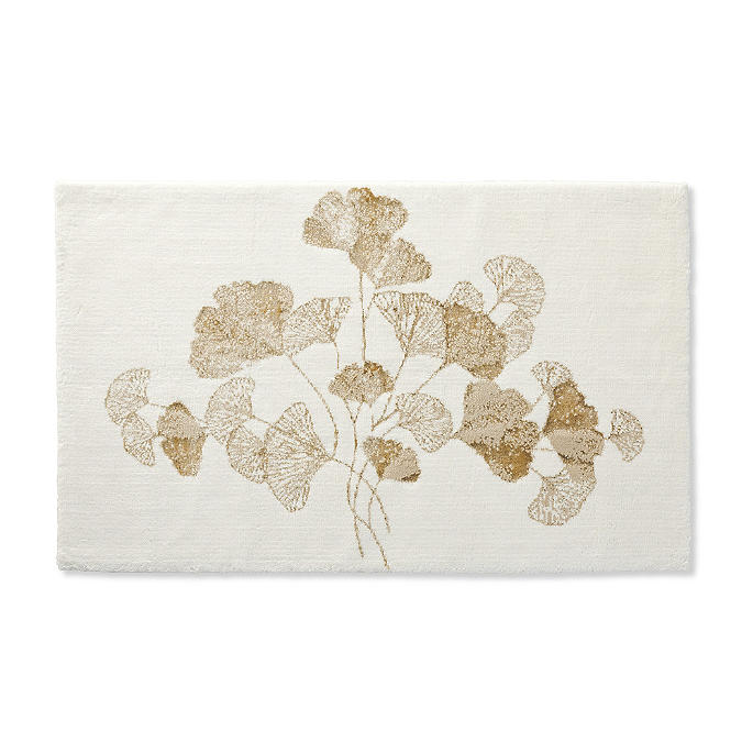 Gingko Leaf Bath Rug