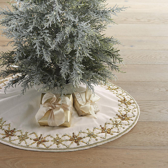 Gleam and Glisten Mini Tree Skirt