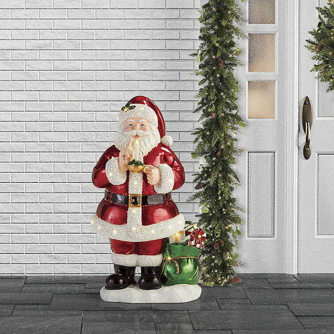 LED Silent Night Santa