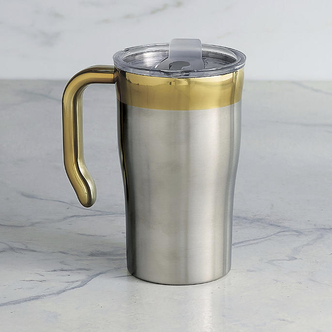 Optima 14 oz. Travel Mugs, Set of Two