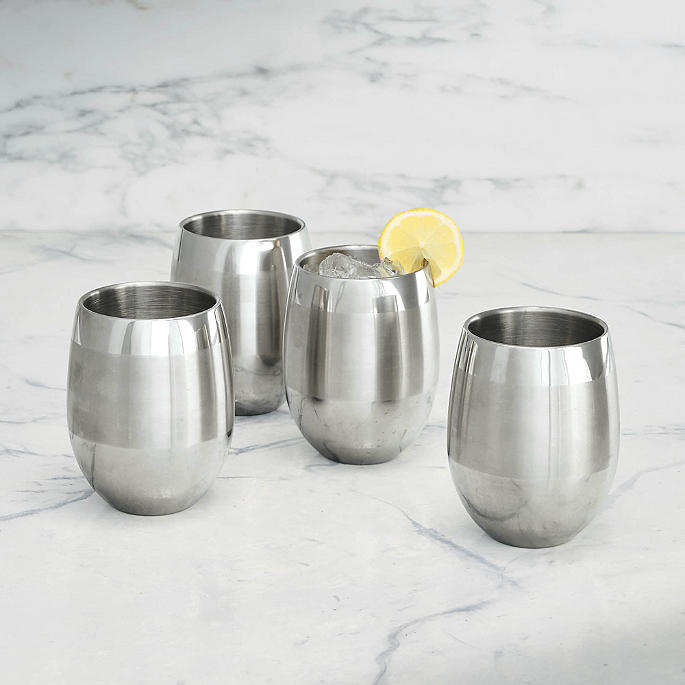 Optima Stemless Wine Glasses