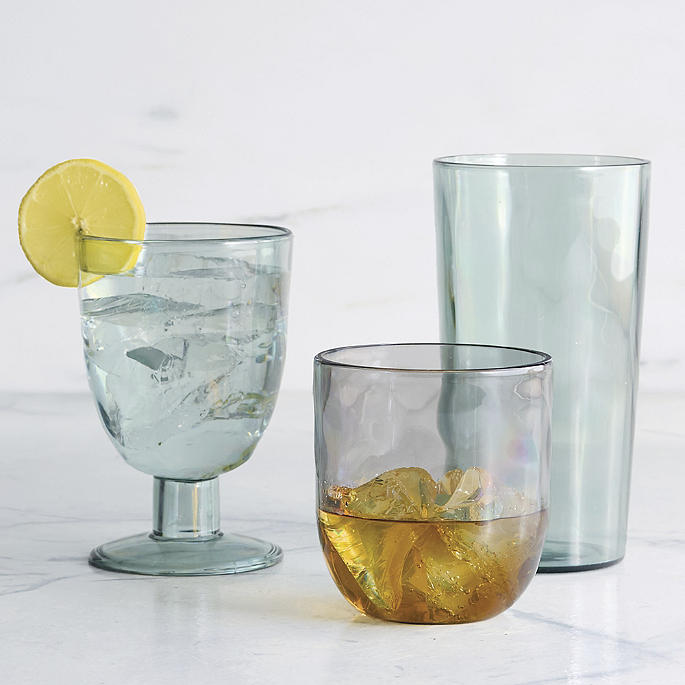 Rustic Acrylic Drinkware