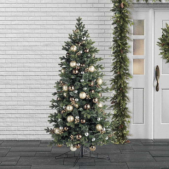 Toasted Bronze Shatterproof Indoor/Outdoor 7 Ft. Tree