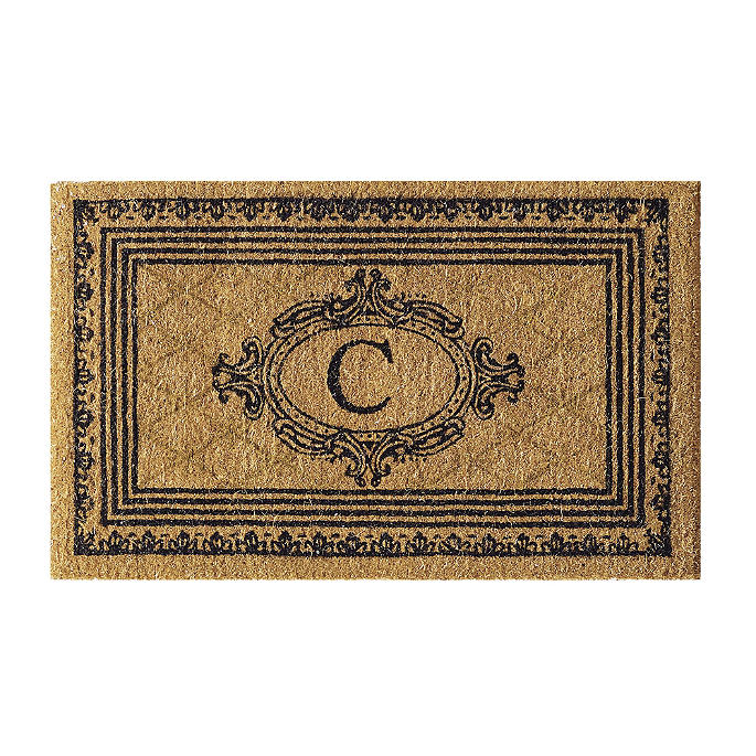 Estate Monogrammed Coco Door Mat