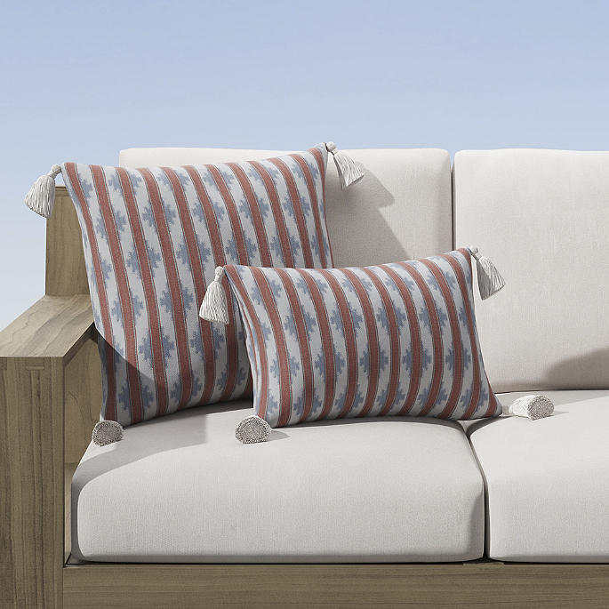 Valley Stripe Indoor/Outdoor Pillow