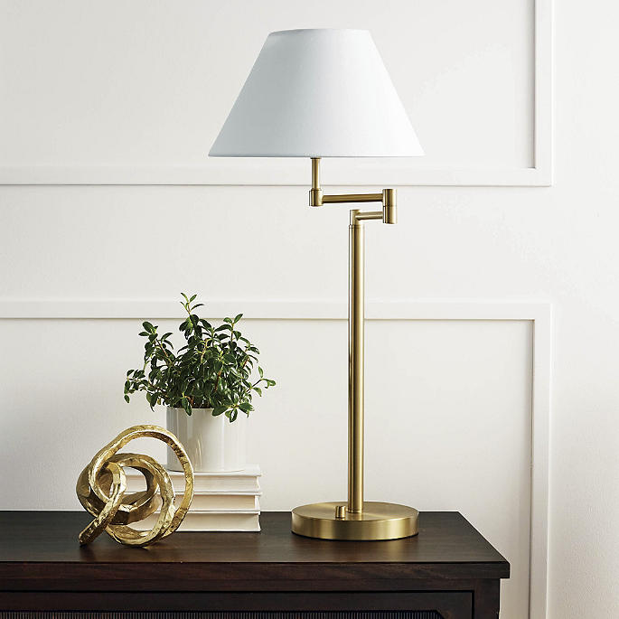 Aniston Swing Arm Rechargeable Table Lamp