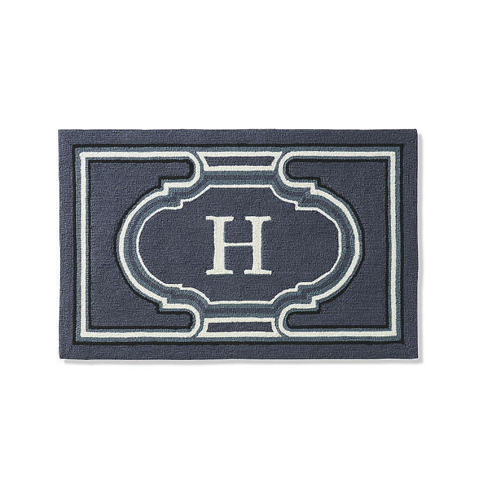 Bowery Monogram Door Mat