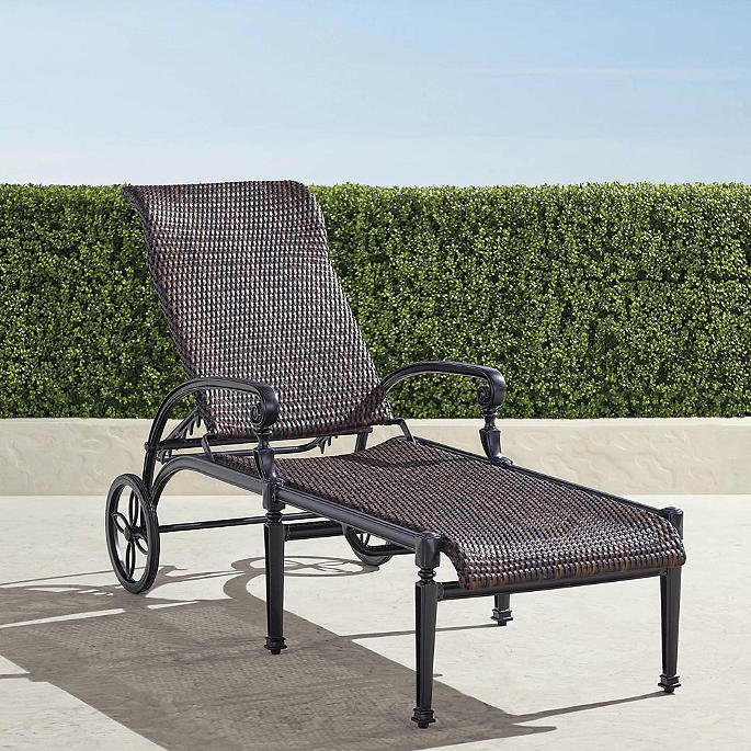 Carlisle Woven Chaise Lounge