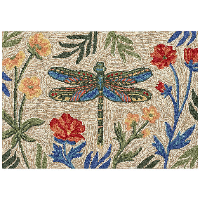 Dragonfly Garden Door Mat