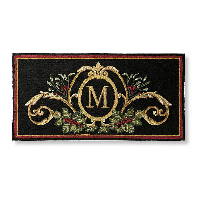 Feliz Monogrammed Door Mat