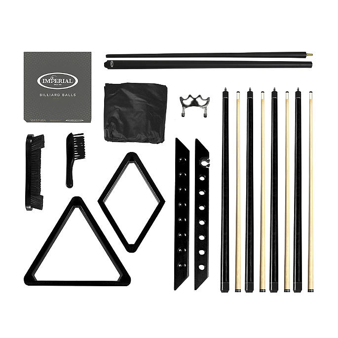 Frontgate Pool Table Accessory Kit in Black