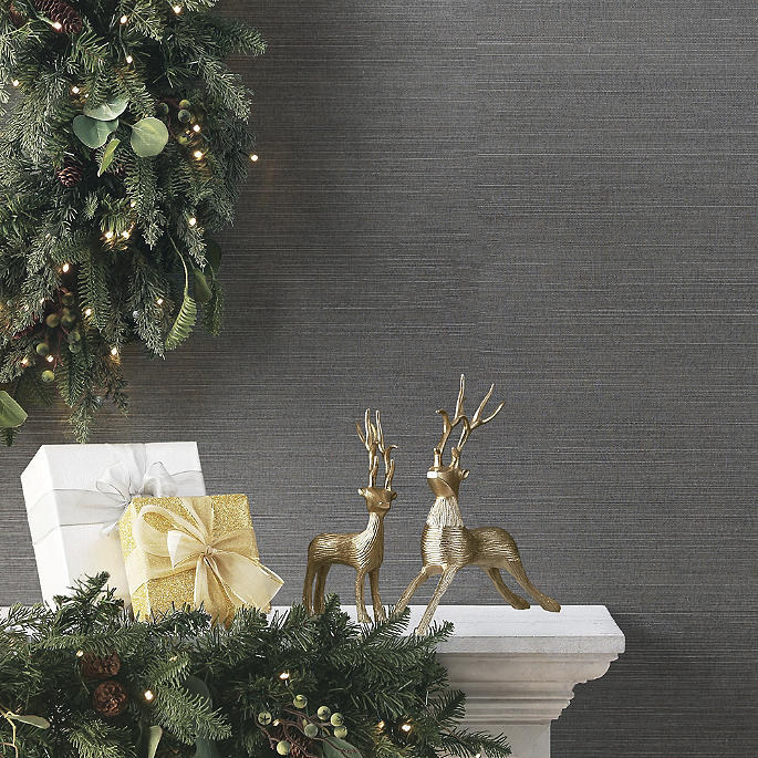 Gleaming Gold Tabletop Deer