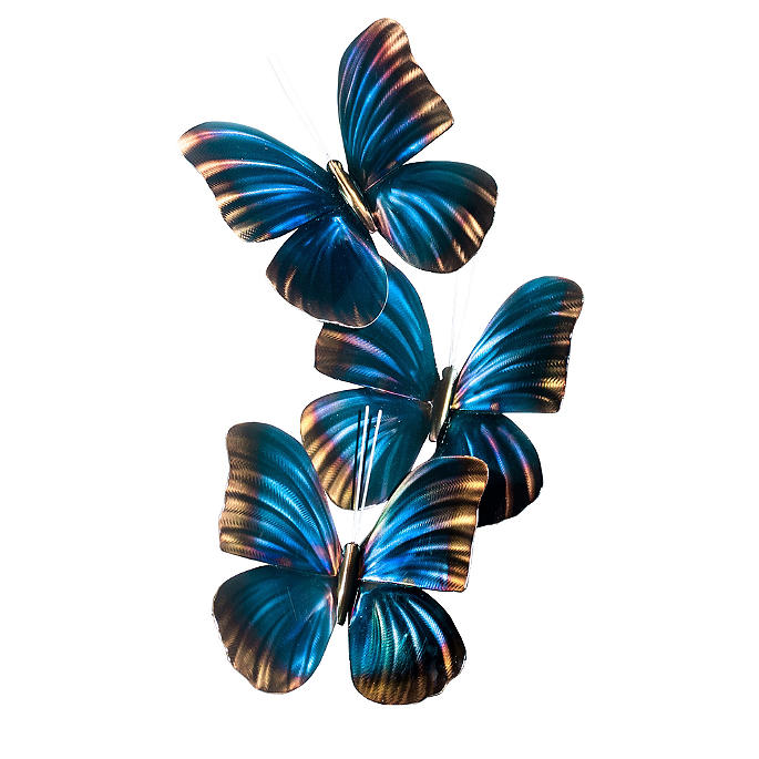 Grouped Butterflies Indoor/Outdoor Wall Art