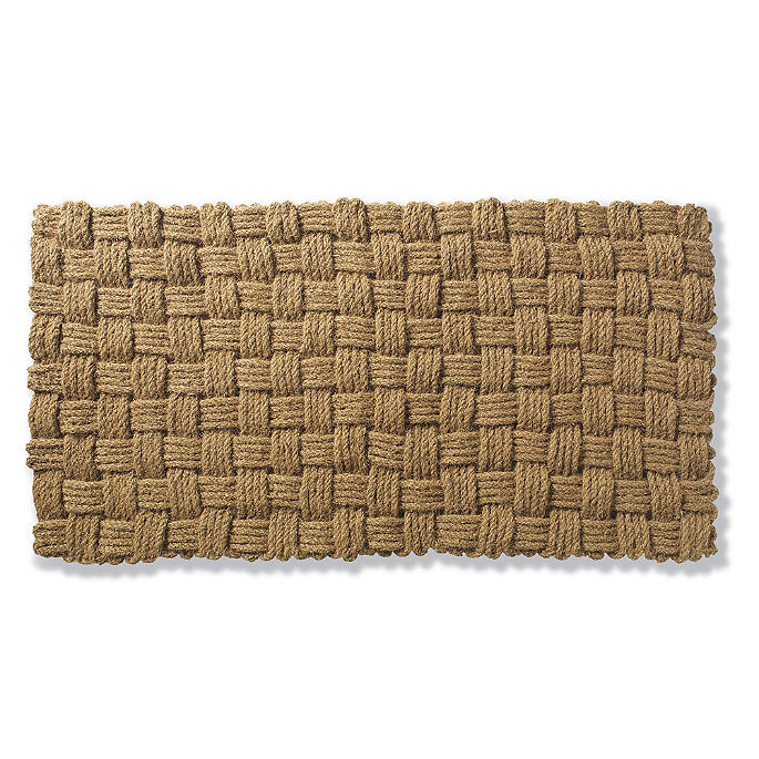 Jordan Basketweave Coco Door Mat