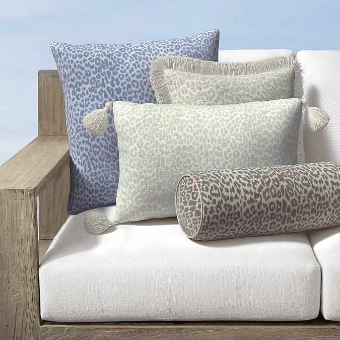 Luna Leopard Indoor/Outdoor Pillow