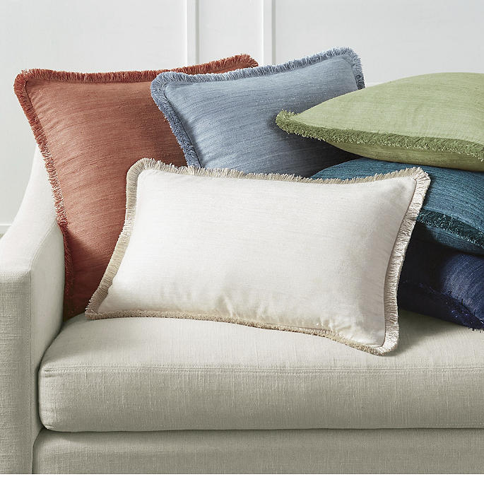 Marilia Silk Decorative Pillow Covers