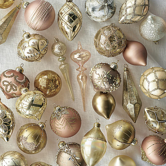 Gleam and Glisten Ornament Collection