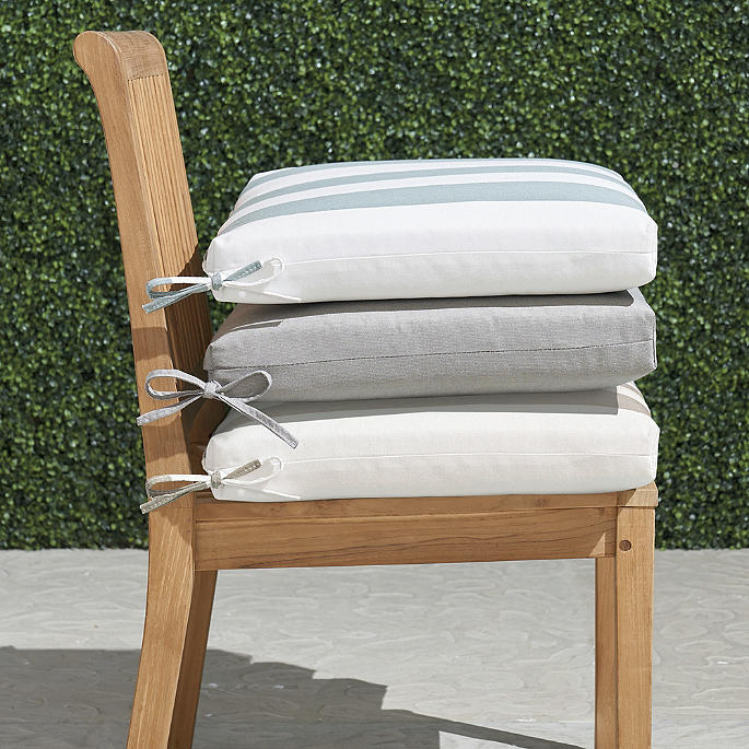 Knife-edge Outdoor Chair Cushion