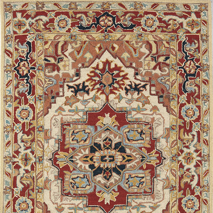 Phoenix Hand-Hooked Wool Area Rug