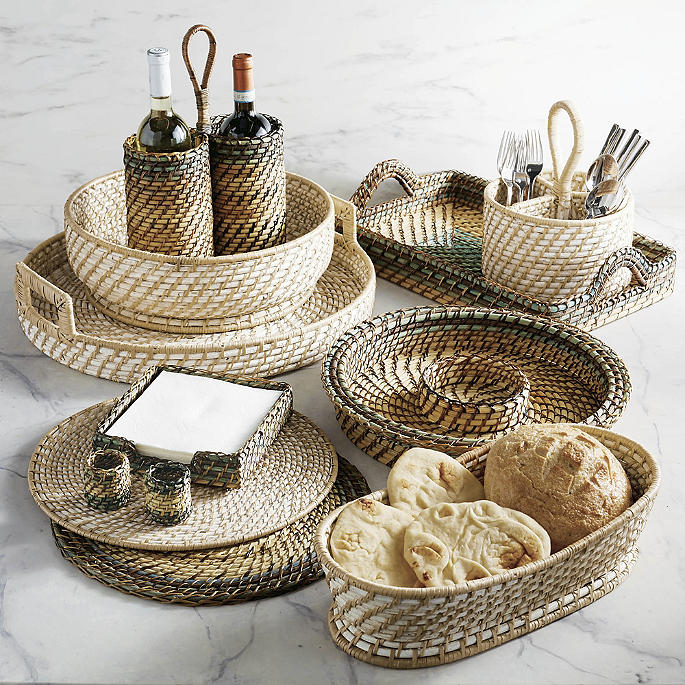 Rattan Nito Serving Collection
