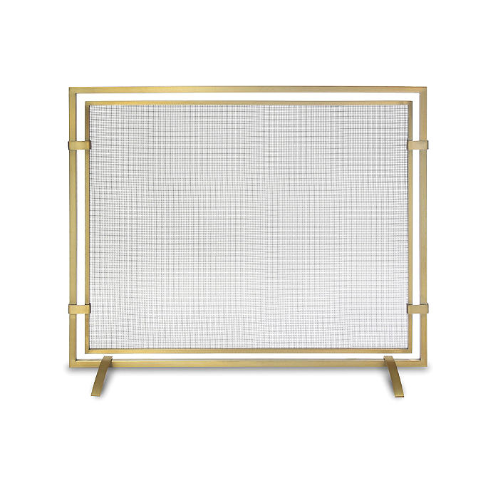 Sinclair Single Panel Fireplace Screen