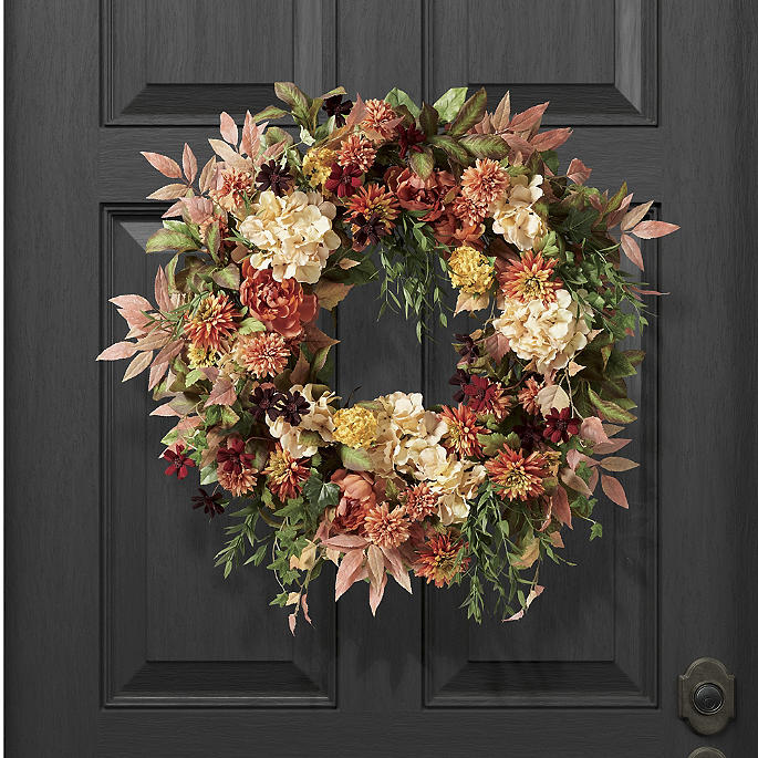 Spiced Chrysanthemum Wreath