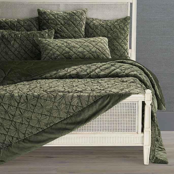 Vienna Velvet Quilted Bedding