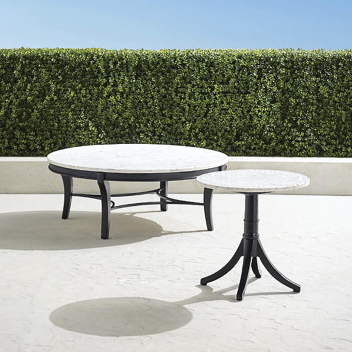 Amherst Mosaic Aluminum Tables