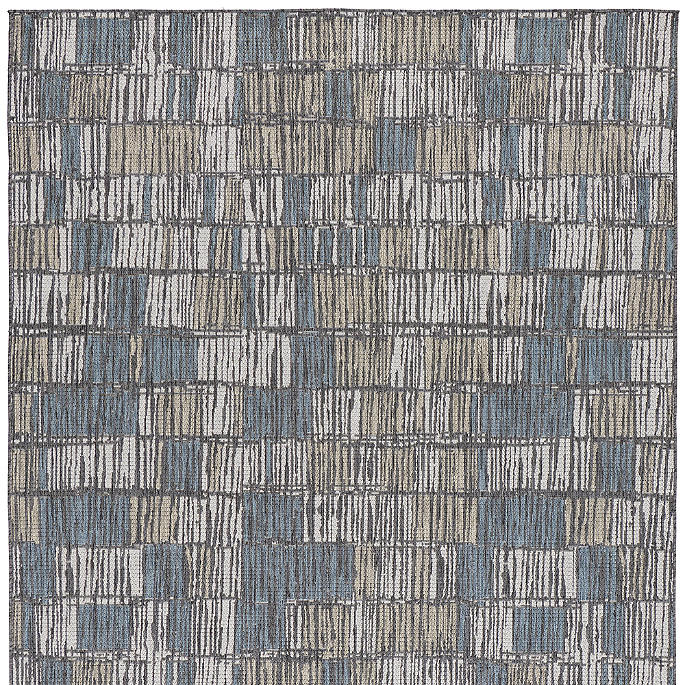Broken Stripe Indoor/Outdoor Rug