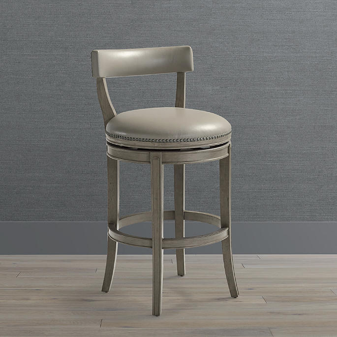 Henning Low Back Swivel Bar & Counter Stool