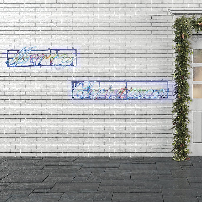 Merry Christmas Flex Light Sign